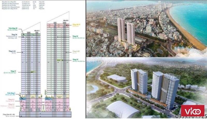 Căn hộ cao cấp ITOWER tòa tháp đôi biểu tượng của thành phố Quy Nhơn