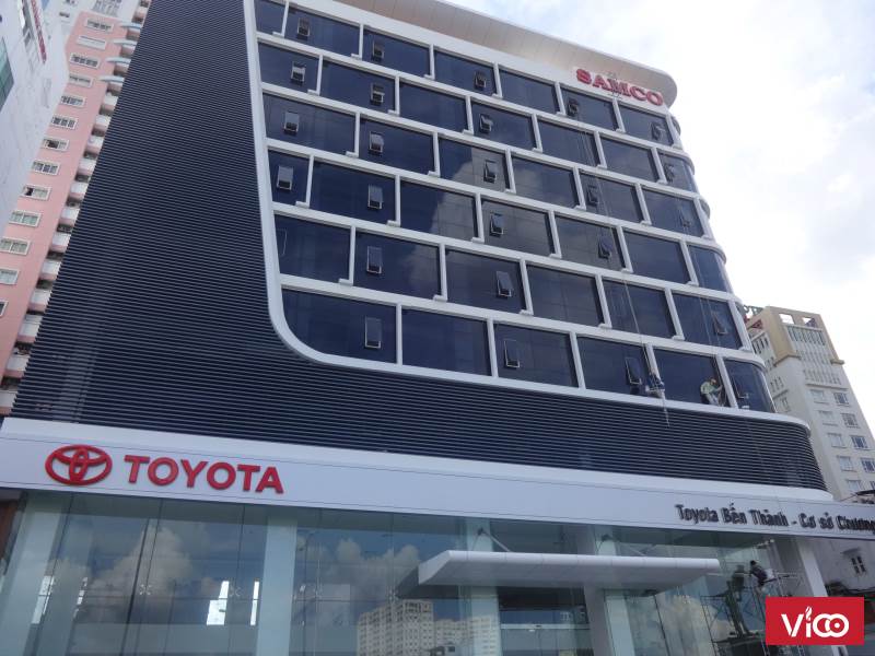 Cho thuê văn phòng 1000m2 tại Tòa nhà Samco view mặt kính Võ Văn Kiệt, sàn trong suốt 3 mặt kính