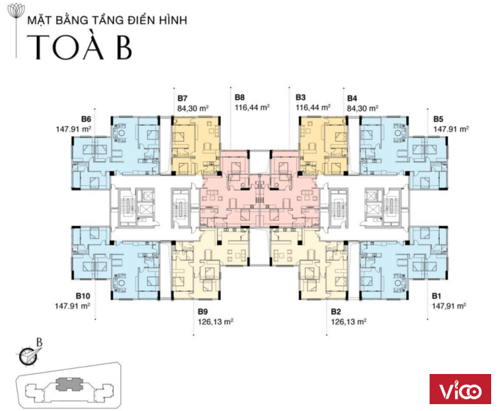 Căn góc 147.91m2 , dự án Udic Westlake, vị trí đắc địa, giá chỉ từ 38 triệu/m2