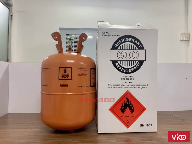 cung cấp gas lạnh R600 loại 6.5kg/b