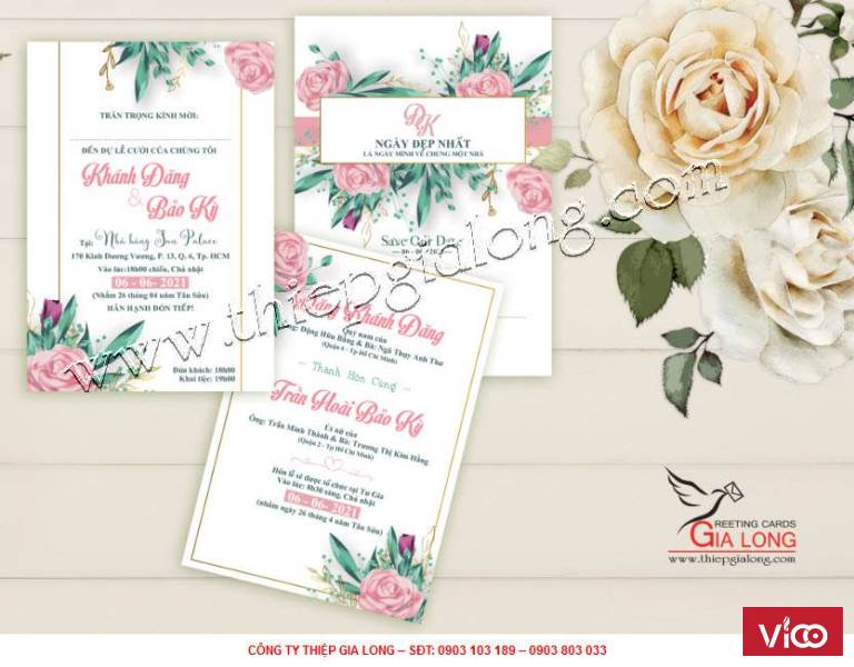 Thiệp Cưới Giá Rẻ Tại TPHCM