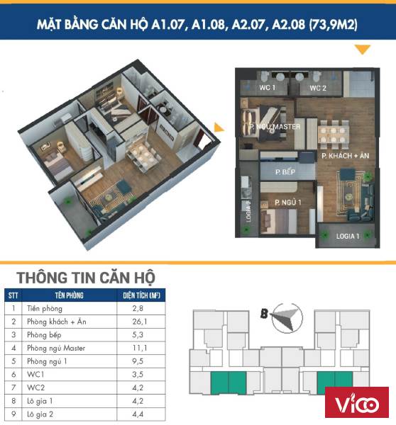 Dự án Phương Đông Green Park Bàn giao tháng 9/2021 Sổ đó lâu dài