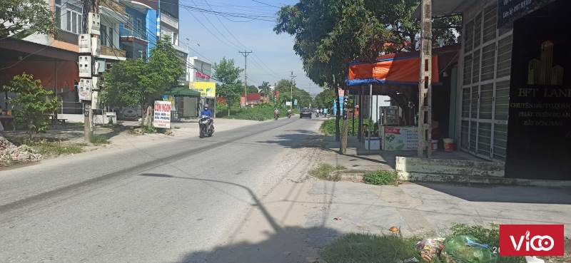 Bán đất mặt đường máng nước rộng 28m, gần chợ Vĩnh Khê