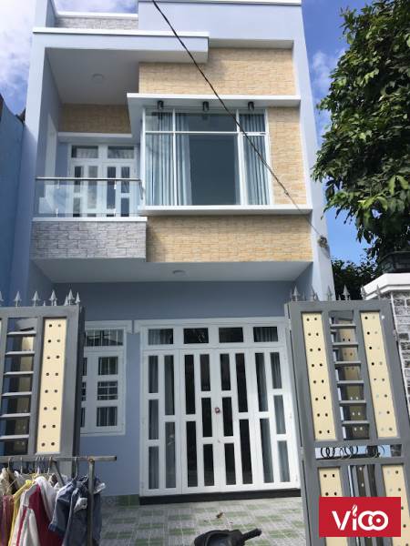 Nhà 1 trệt 2 tầng Bình Chuẩn Thuận An Bình Dương 4 x 15m gần chợ, hẻm xe hơi vào vô tư