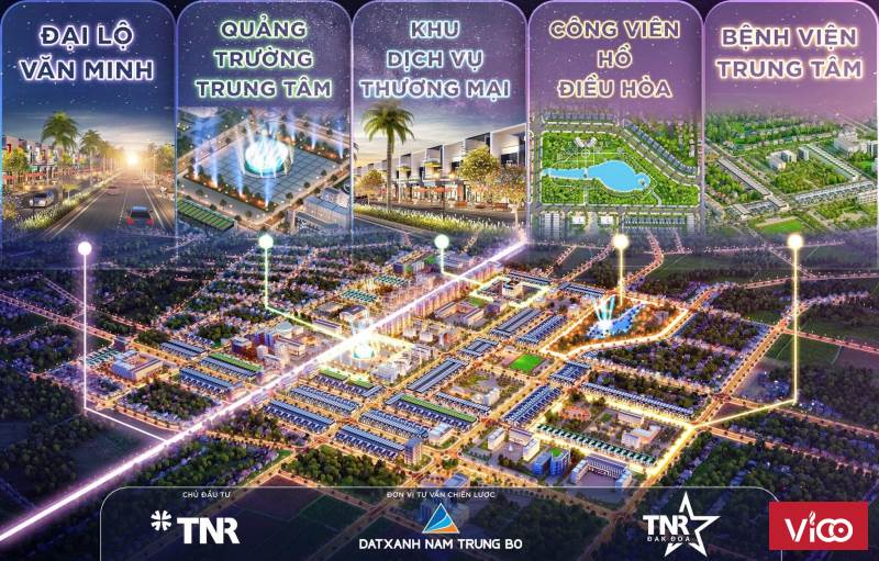 Bán lô đất liền kề quảng trường trung tâm hành chính mới Đak Đoa, DT 180m2