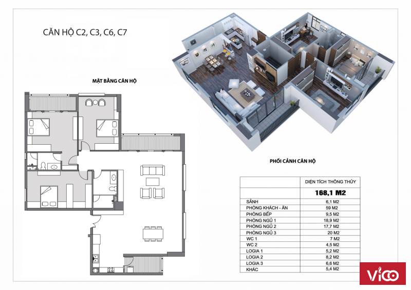 Chung cư 3PN tầng cao dự án Udic Westlake giá chỉ từ 5 tỷ 8