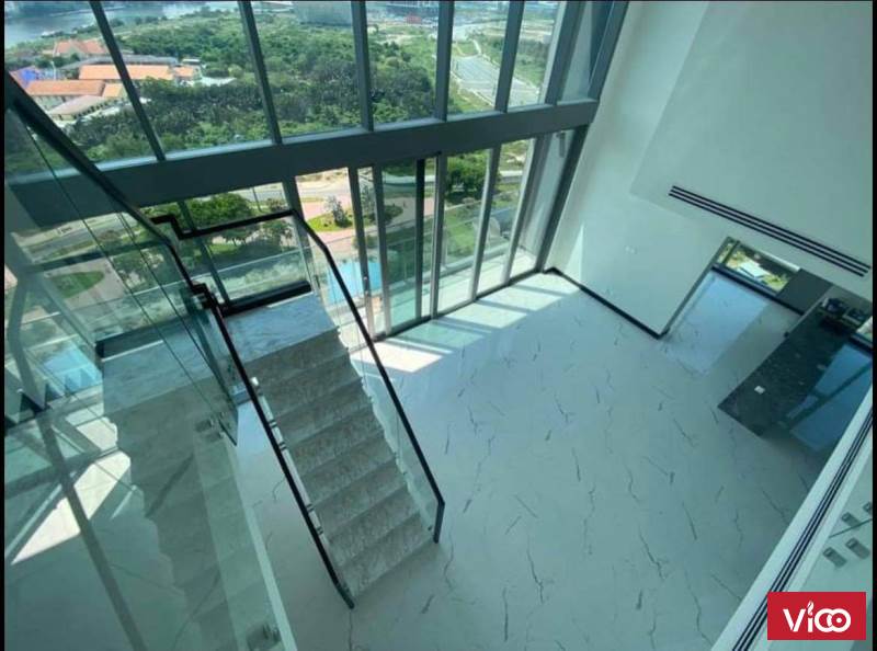 Căn Hộ Duplex DT 204m2,4pn,4WC giá 4000/tháng Nhà Hoàn thiện cơ bản Cần cho thuê gấp