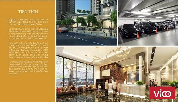 Bán căn hộ chung cư Udic Westlake vị trí đắc địa với nhiều ưu đãi