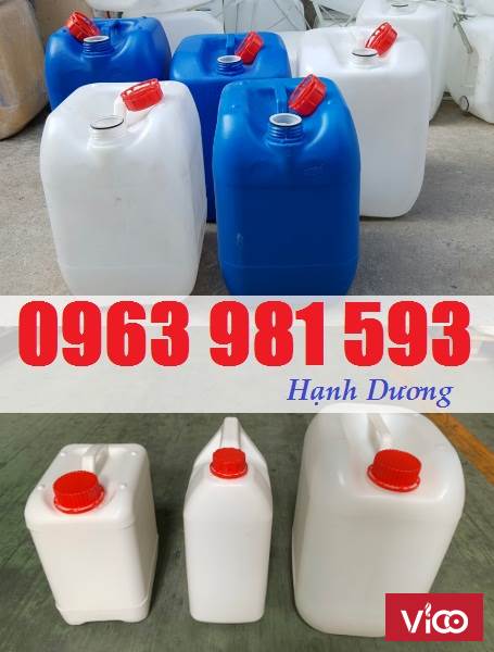 Can nhựa HDPE nguyên sinh