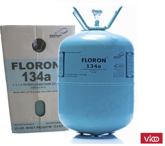 Gas lạnh Floron Ấn Độ R134A 13,6Kg và 22,7Kg