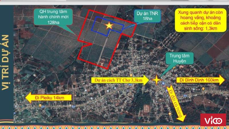 HOT ! HOT! HOT! Bán gấp đất nền Đăkđoa giá rẻ chỉ 468tr/nền, ngân hàng miễn lãi 18 tháng