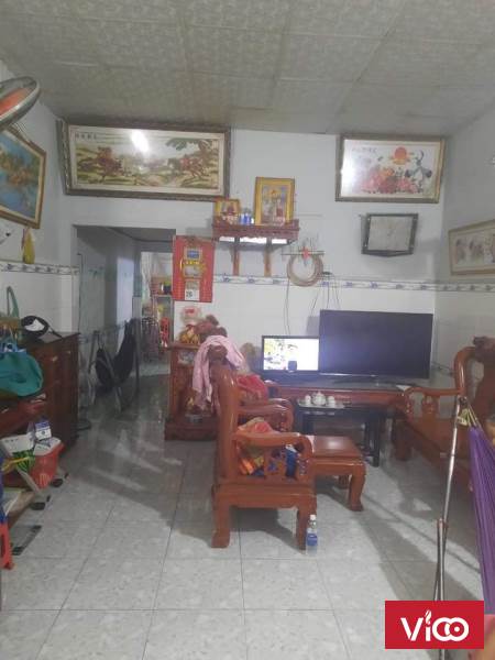 Bán nhà mới xây mặt tiền đường nhựa 12m ngay TTTX Bến Cát