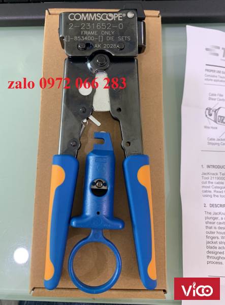 Kìm bấm mạng COMMSCOPE/AMP 22316521/0 chính hãng