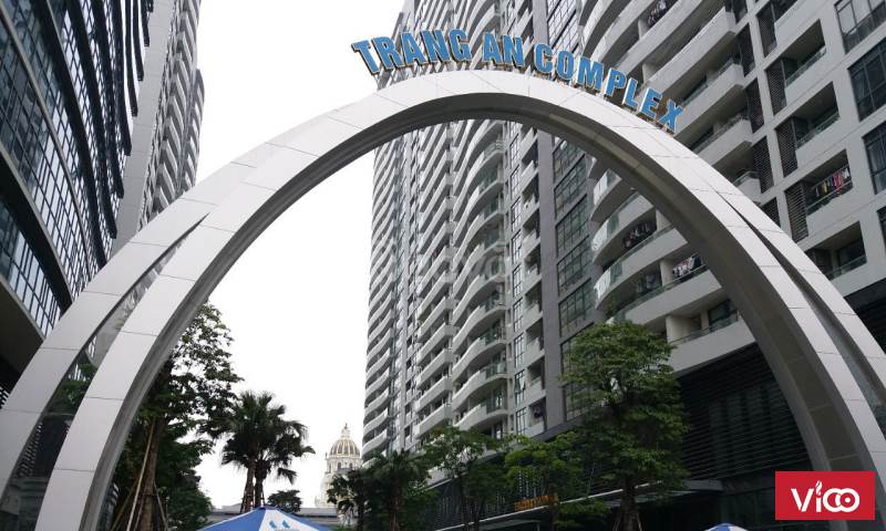 Cho thuê sàn vp diện tích 112m tại tòa nhà Tràng An Complex số 1 Phùng Chí Kiên giá rẻ