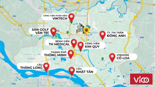 Biệt thự lâu đài đông anh