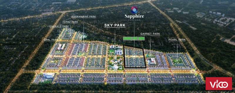 Nhà phố xây sẵn 5x20 dự án Gem sky world 10p đến sân bay Long Thành
