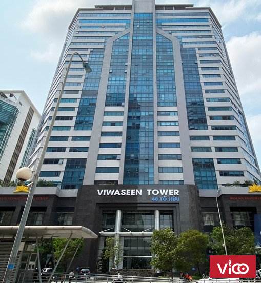 Cho thuê văn phòng 100,200,400m tại Viwaseen tower 48 Tố hữu, quận Nam Từ Liêm