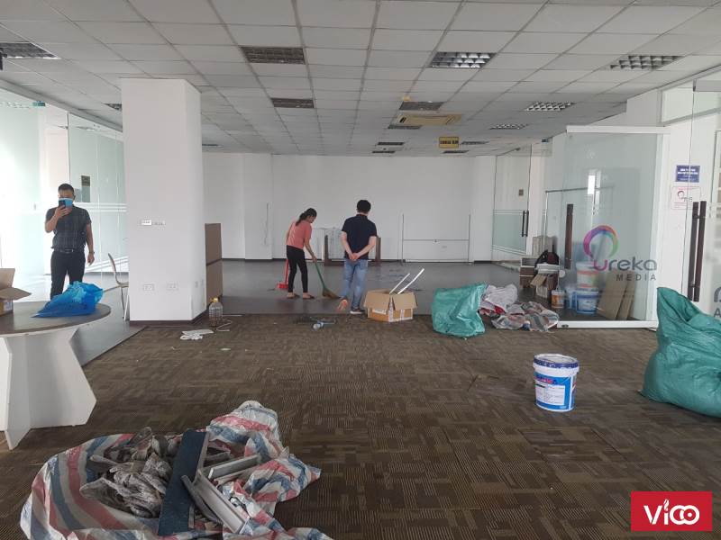 Cho thuê sàn vp 300m mặt đường Phạm Hùng giá rẻ.