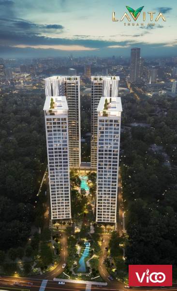 Căn hộ resort vịnh xanh Bình Dương Lavita Thuận An sở hữu chỉ 499tr, CK318%, TT 30% LH PKD