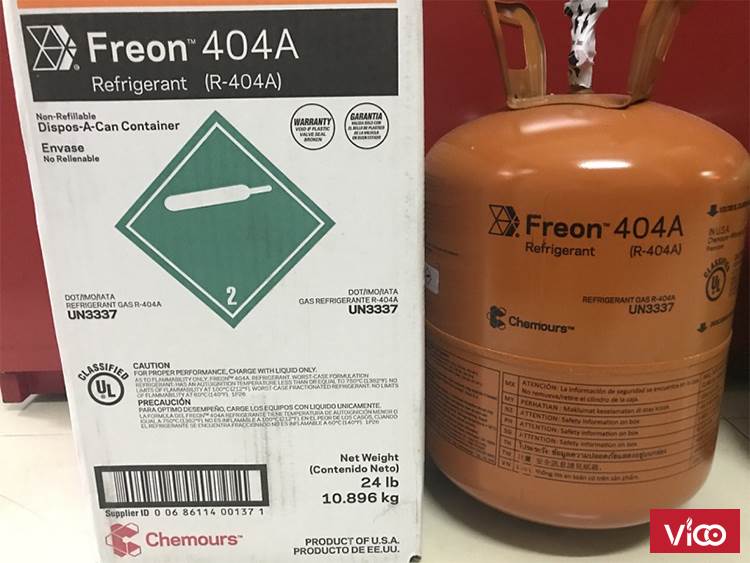 Gas R404a Chemours Freon Mỹ 10.896 kg