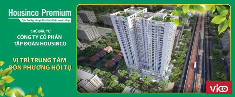 Chung cư Housinco Premium Nguyễn Xiển Hội tụ bốn phương