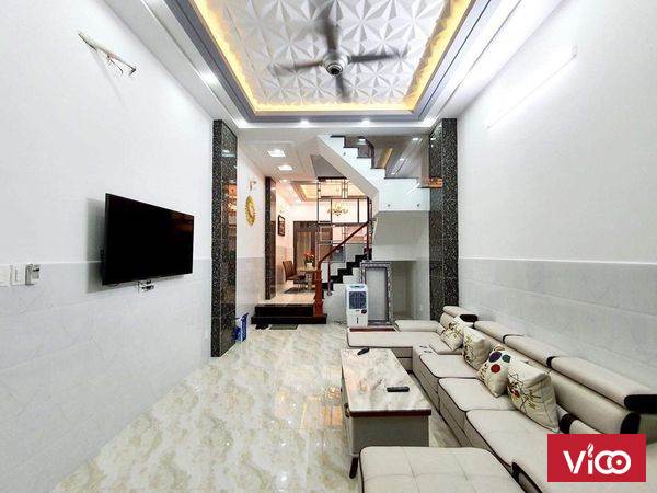 Bán nhà ngỏ hẻm Đào Tông NguyênThị trấn Nhà Bé huyện Nhà Bè 50m2 4T 4.8 tỷ