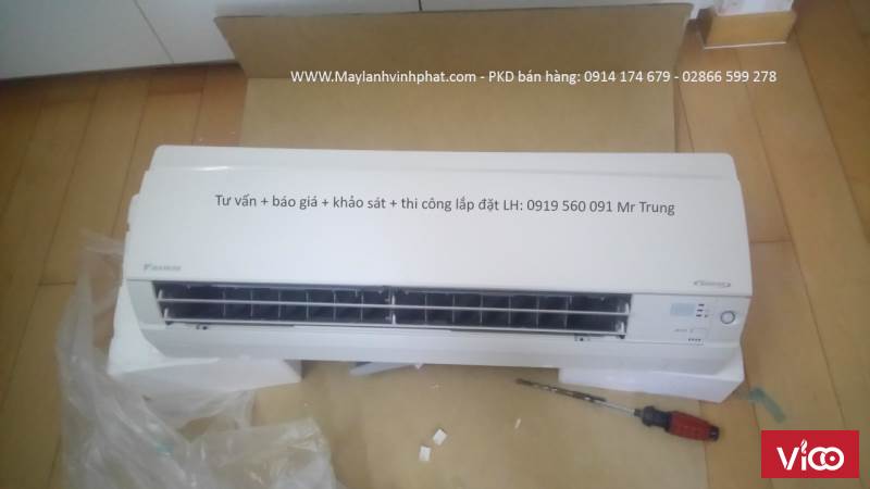 Đại lý phân phối chính thức Máy Lạnh treo tường Daikin 2HP với giá đại lý