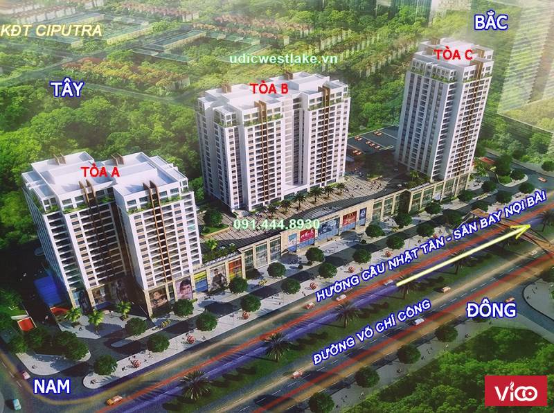 Bán căn góc CC Udic Westlake Tây Hồ, full đồ chỉ từ 3Xtr/m2 view sông cầu Nhật Tân,Hồ Tây