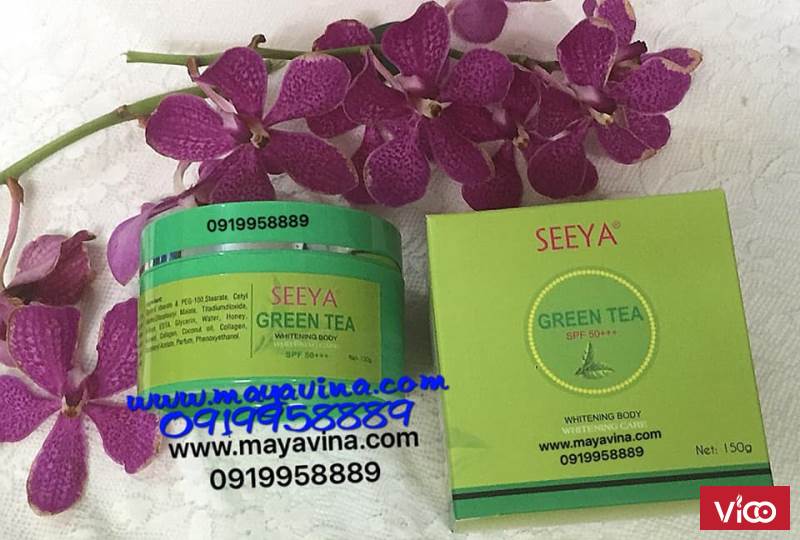 Body SEEYA trà xanh Dưỡng Trắng Toàn Thân (body Green Tea)