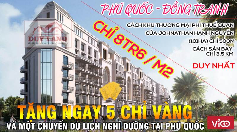Đất Nền Thương Mại Ngay Trung Tâm Phú Quốc