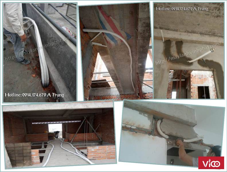 Thi công ống đồng quận bình thạnh www.maylanhvinhphat.com