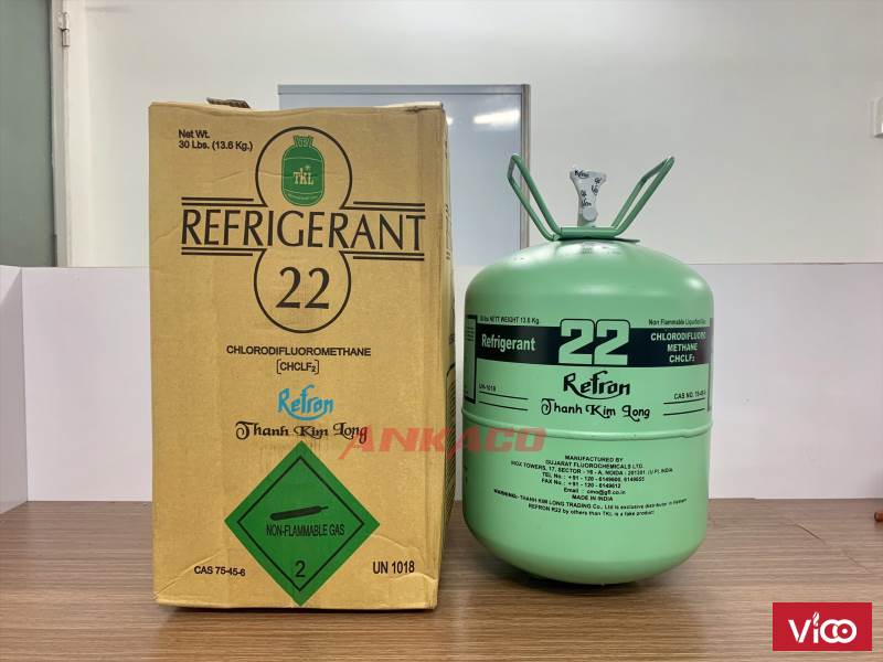 phân phối gas R22 loại 22.7kg / bình, hàng chất lượng