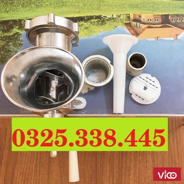 Bộ xay thịt, gia vị quay tay