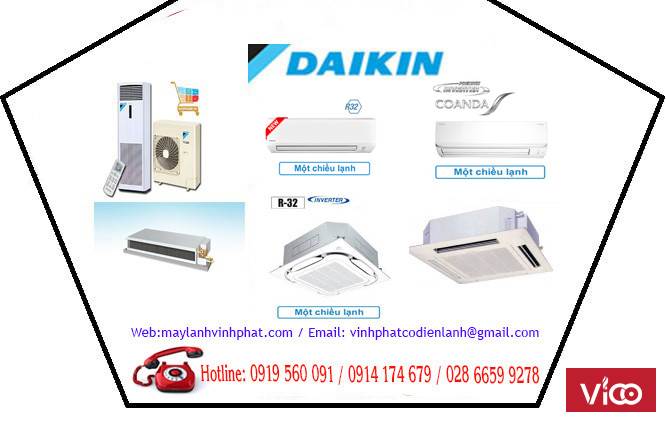 Chi tiết tổng hợp Máy lạnh Daikin thương hiệu hàng đầu NHẬT BẢN