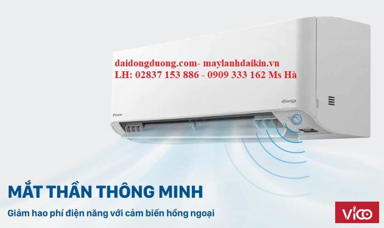 Máy treo tường FTKZ DAIKIN 5 chuẩn mát lạnh giá siêu hot.
