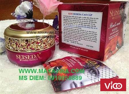 Kem SEISEDA Tổ Yến (BIRDS NEST WHITE) trị nám, chống lão hoá