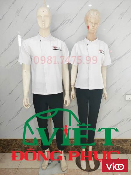 Công ty may đồng phục đầu bếp uy tín, nhanh chóng giá rẻ tại Hà Nội