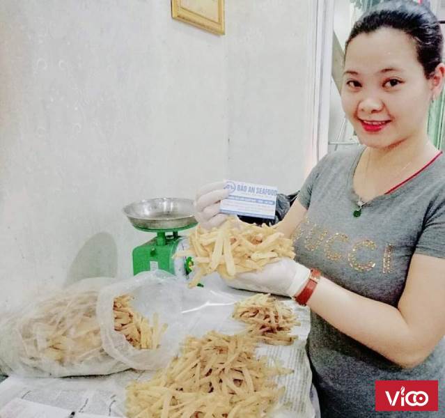 Sá sùng khô sạch chuẩn ngon ở hà nội