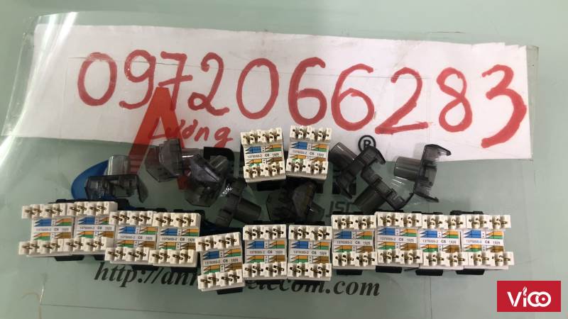 Ổ CẮM UTP, CAT.6, SL110, RJ45, MÀU ĐEN 913750552