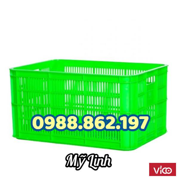 Sóng nhựa rỗng HS014, sọt nhựa HS014