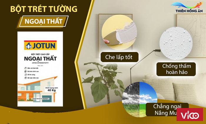Tại sao nên sử dụng bột trét tường Jotun