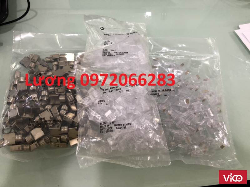 Hạt Mạng Commscope ( 621119813 ) Modular Plug, Category 6, Shielded, Cable Diameter