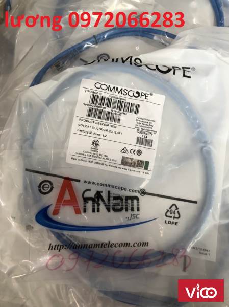 Dây nhảy patch cord Category 5e U/UTP Patch Cord, RJ45 to RJ45, 4pair