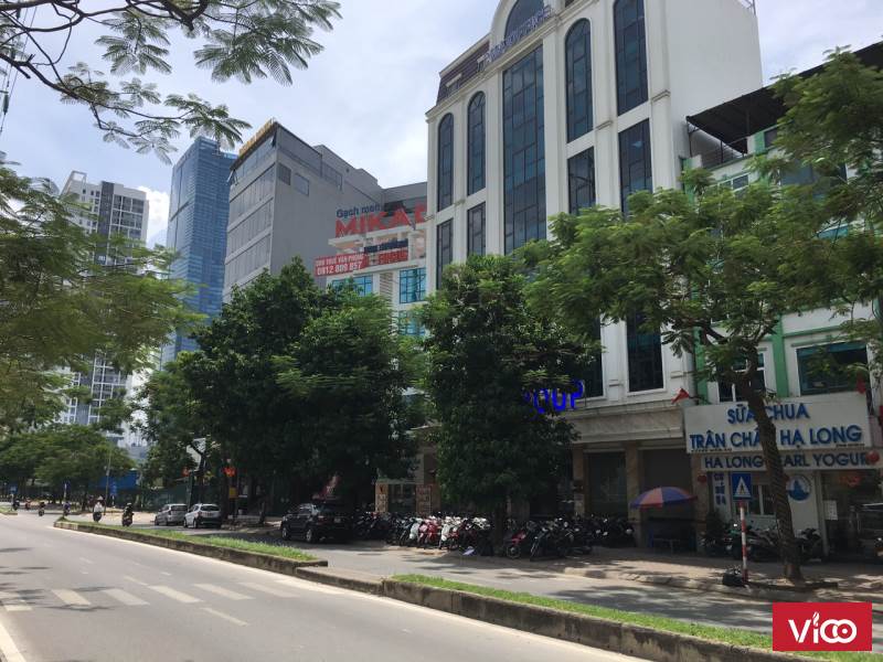 Cho thuê tòa nhà văn phòng 150m 8 tầng Mễ Trì Nam Từ Liêm.