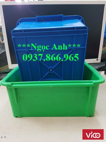 Khay nhựa phân loại dụng cụ cơ khí, khay nhựa A3, thùng nhựa đặc, khay nhua A4