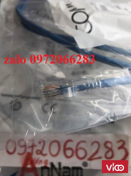Dây nhảy patch cord Cat6 U/UTP, RJ45, 4 Pair, NonPlenum, Blue, 7FT