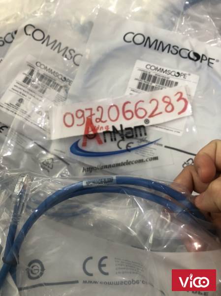 Dây nhảy patch cord Cat6 U/UTP, RJ45, 4 Pair, NonPlenum, Blue, 5FT