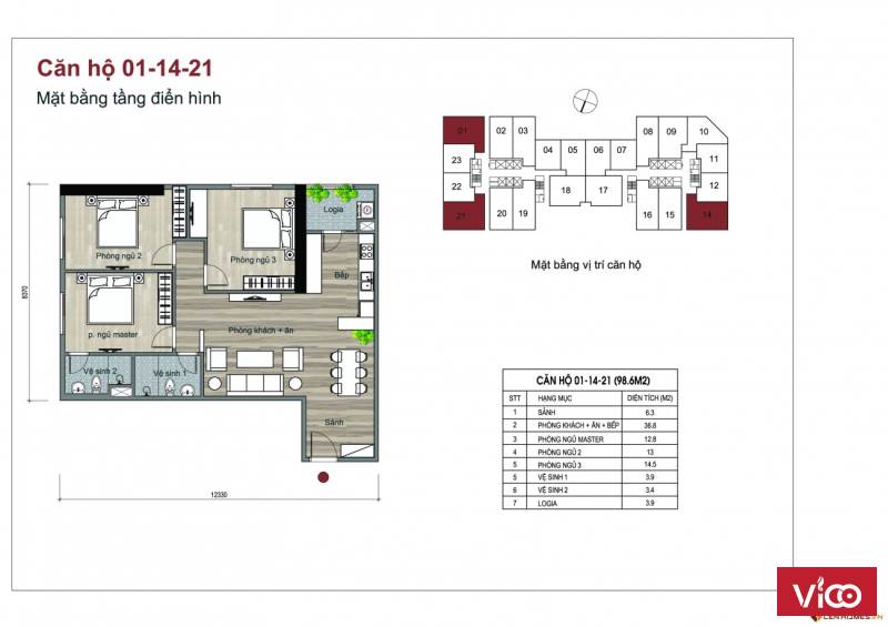 Mở bán căn góc 98,6M2 chung cư Eurowindow river park