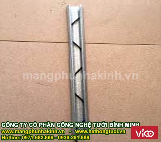 Thanh nẹp C và zíc zắc nhà kính nông nghiệp, thanh nẹp nhà kính, vật tư nhà kính, zigzag bọc nhựa