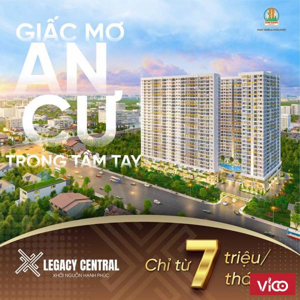 Legacy Central Ưu đãi mùa dịch